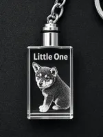 Rectangle Crystal Keychain - Image 3