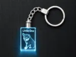 Rectangle Crystal Keychain - Image 4
