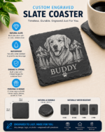 Slate Engraved Coasters