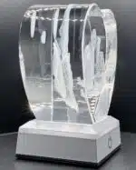 3D Crystal Photo Hearts - Image 4