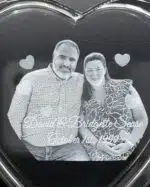 3D Crystal Photo Hearts - Image 6